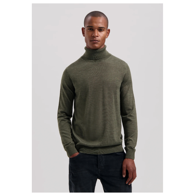 Dstrezzed DESTIN TURTLE NECK DARK ARMY