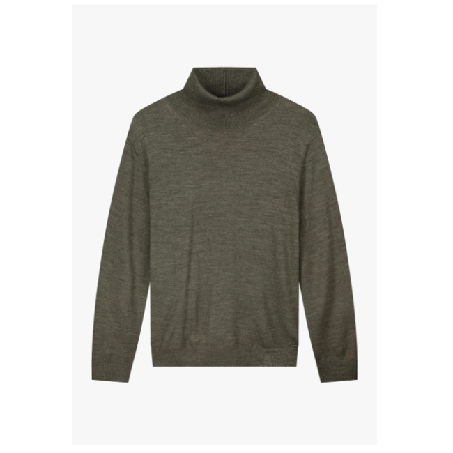 Dstrezzed DESTIN TURTLE NECK DARK ARMY