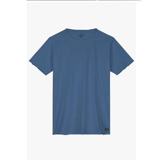 Dstrezzed Mc. QUEEN BASIC TEE SLUB JERSEY BLUE FOG