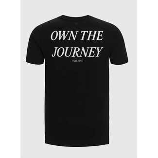 PURE PATH OWN THE JOURNEY T-SHIRT BLACK