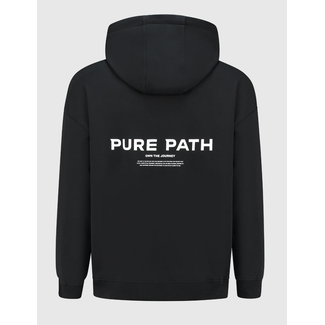 PURE PATH SIGNATURE HOODIE BLACK