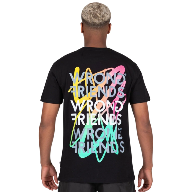 WRONG FRIENDS LIMA T-SHIRT - BLACK