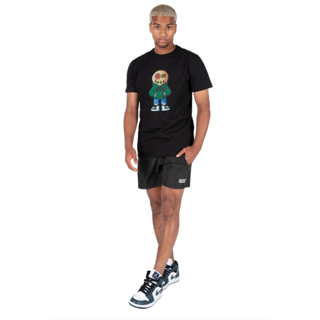 WRONG FRIENDS VALENCIA VOODOO T-SHIRT - BLACK/GREEN