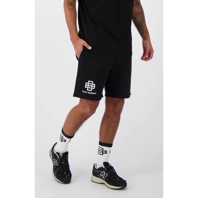 BLACK BANANAS CITY SWEATSHORTS BLACK