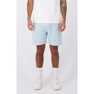 CURSIVE SCRIPT SHORTS ICE BLUE