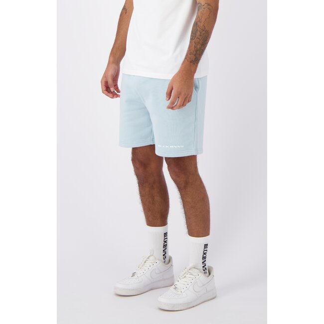 CURSIVE SCRIPT SHORTS ICE BLUE