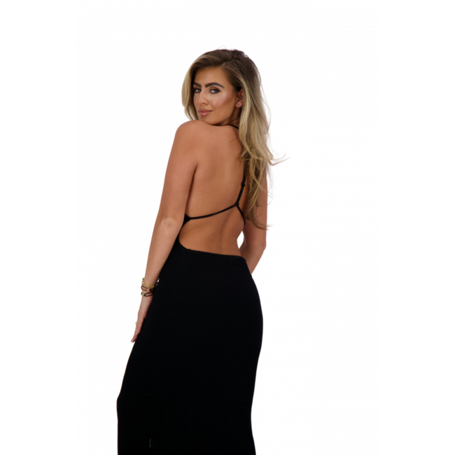 PAMELA DRESS TRUE BLACK