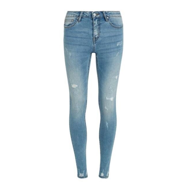 Met jeans KATE SUPER SKINNY JEANS DESTROYED WASH