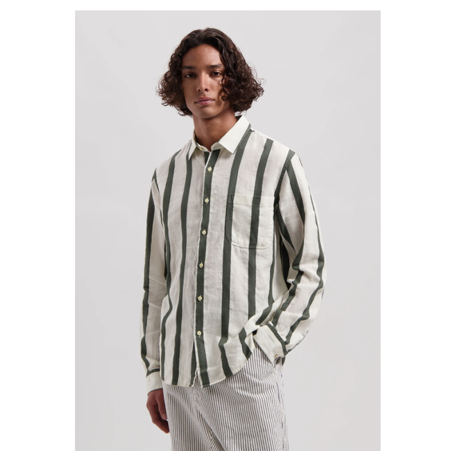 Dstrezzed MILLER SHIRT SILVER BIRCH