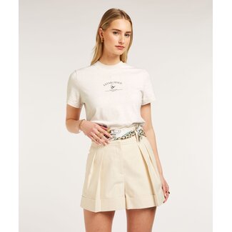 Josh V LEONIE SHORT CREAM GOLD GLITTER