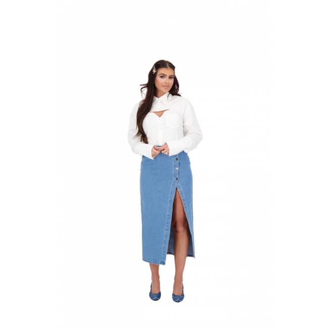 REINDERS BLOUSE WHITE