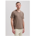 Dstrezzed STEWART V-NECK S/S SLUB JERSEY TIMBER WOLF