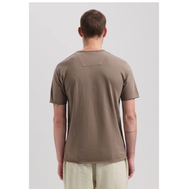 Dstrezzed STEWART V-NECK S/S SLUB JERSEY TIMBER WOLF