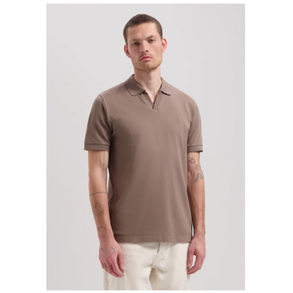 Dstrezzed BOWIE V-NECK POLO TIMBER WOLF