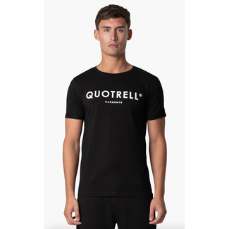 Quotrell BASIC GARMENTS T-SHIRT BLACK/WHITE