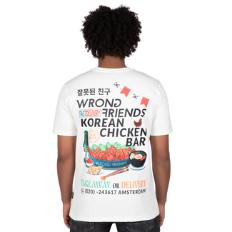 WRONG FRIENDS SEOUL T-SHIRT COCONUT WHITE