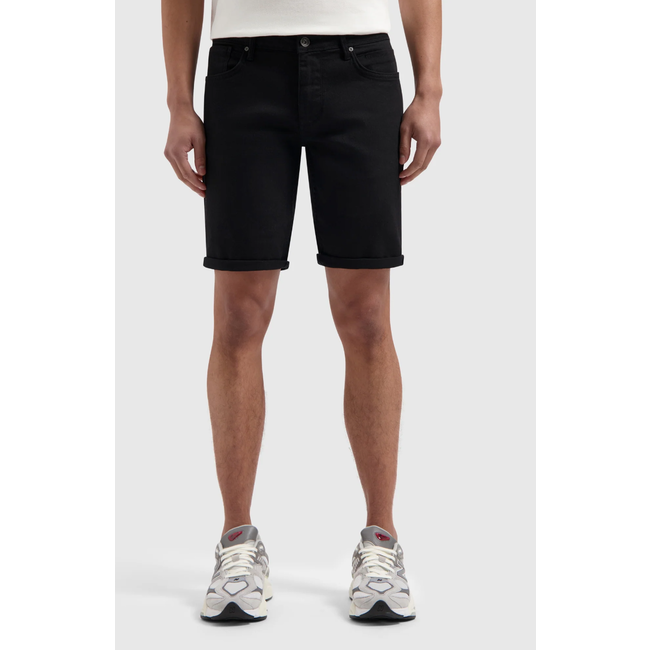 PURE PATH THE STEVE SKINNY FIT SHORTS BLACK