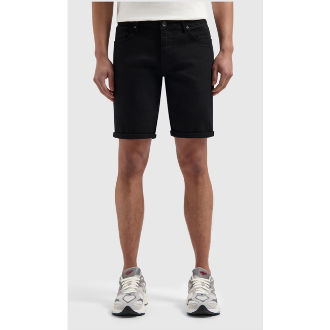 PURE PATH THE STEVE SKINNY FIT SHORTS BLACK