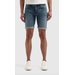 PURE PATH THE STEVE SKINNY FIT SHORTS DENIM DARK BLUE