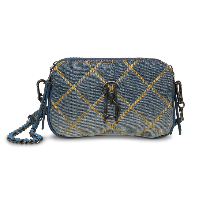 STEVE MADDEN BMARVIS CROSSBODY BAG FABRIC DENIM