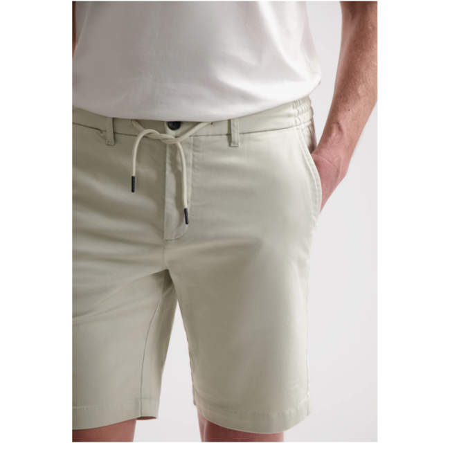Dstrezzed LANCASTER SHORTS TWILL KNIT SILVER BIRCH