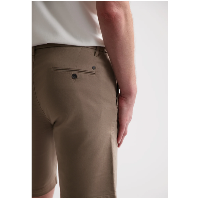 Dstrezzed LANCASTER SHORTS TWILL KNIT TIMBER WOLF