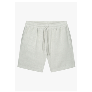 Dstrezzed NOAH TOWELING SHORTS SILVER BIRCH