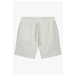 Dstrezzed NOAH TOWELING SHORTS SILVER BIRCH