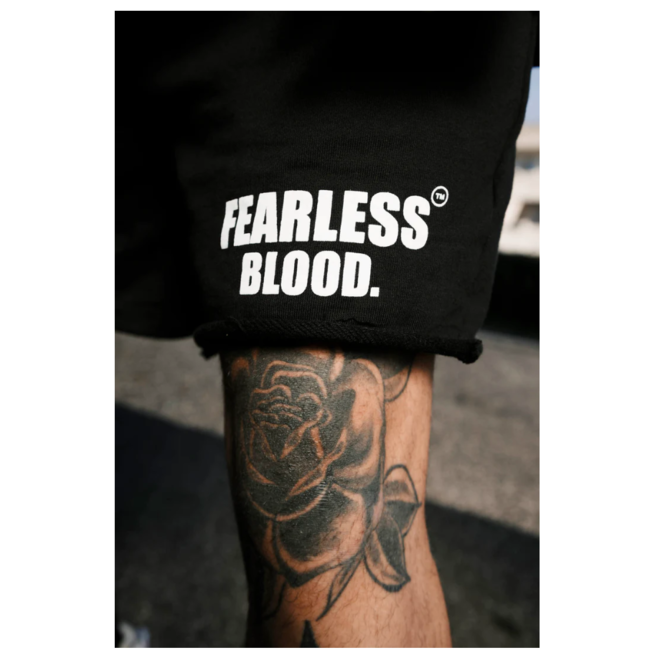 FEARLESS BLOOD FB-SHORT DEEP BLACK