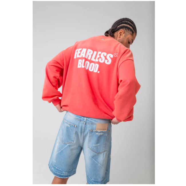 FEARLESS BLOOD FB-CREW-02 CLASSIC RED