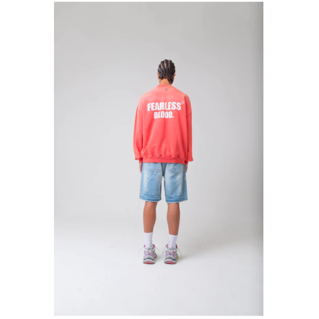 FEARLESS BLOOD FB-CREW-02 CLASSIC RED