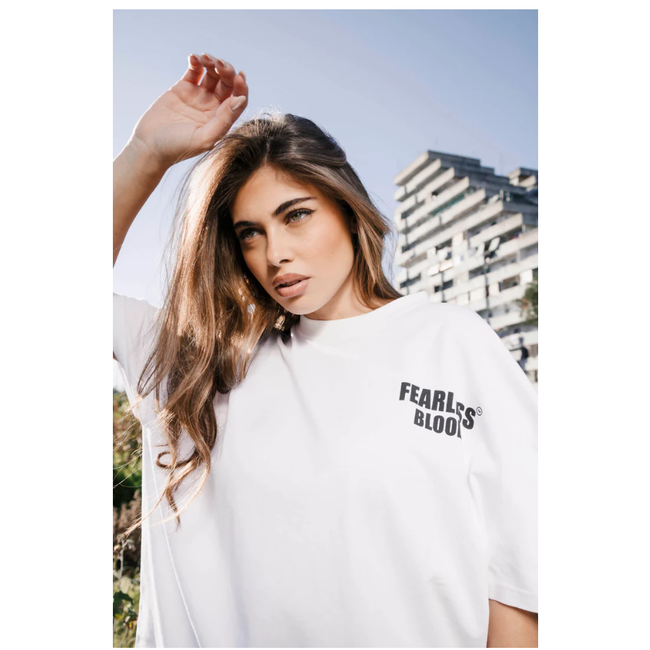 FEARLESS BLOOD FB-TEE-05 REAL WHITE