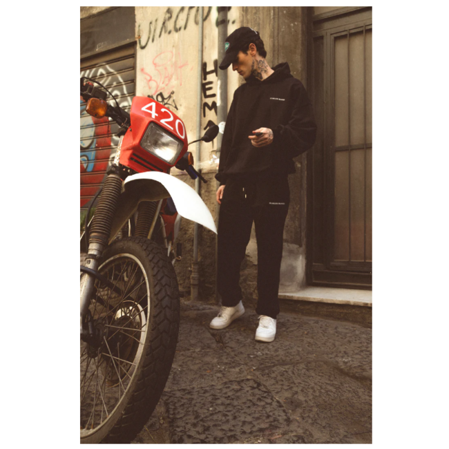 FEARLESS BLOOD FB-LOGO PANT DEEP BLACK