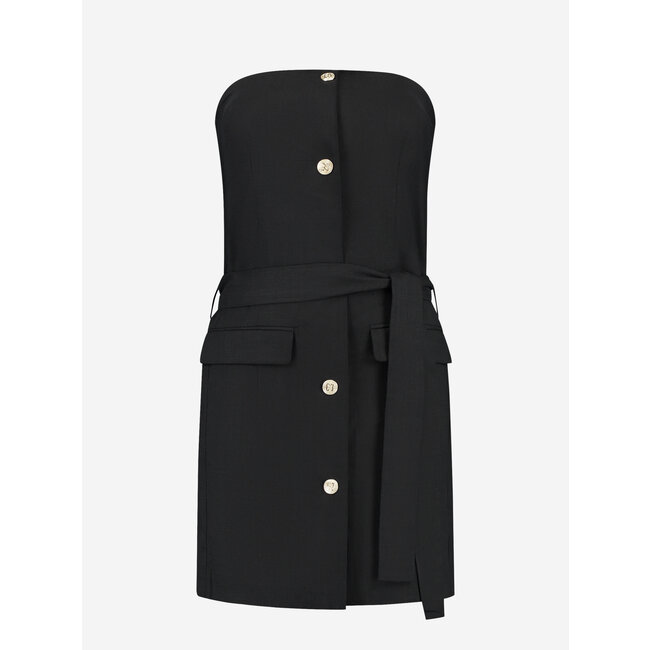 CHIA PLAYSUIT BLACK
