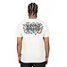 WRONG FRIENDS TAMBA ROSES T-SHIRT - COCONUT WHITE