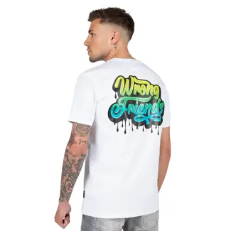 WRONG FRIENDS NERJA T-SHIRT - WHITE
