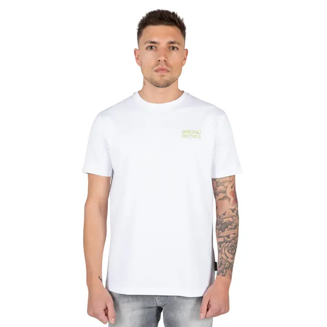 WRONG FRIENDS NERJA T-SHIRT - WHITE