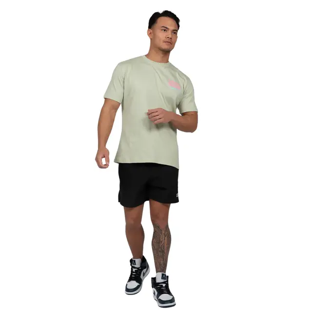 WRONG FRIENDS LIGHT UP THE CITY T-SHIRT - LIGHT GREEN