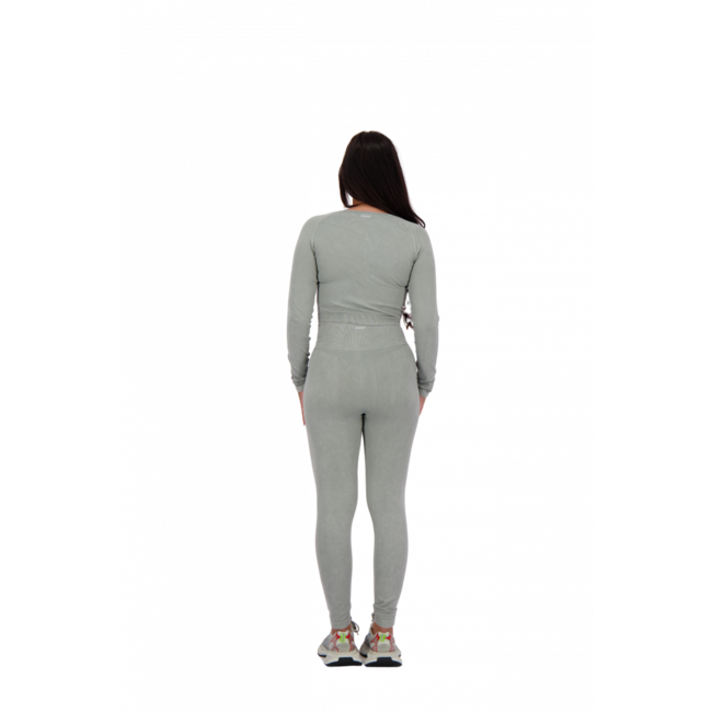 VEST ACID WASH LIGHT GREEN