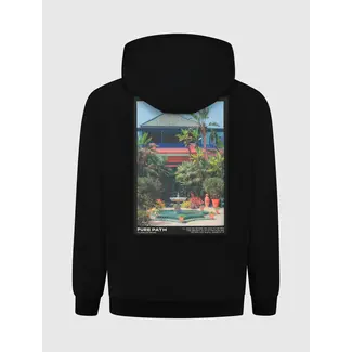 PURE PATH JARDIN PRIVÉ HOODIE BLACK