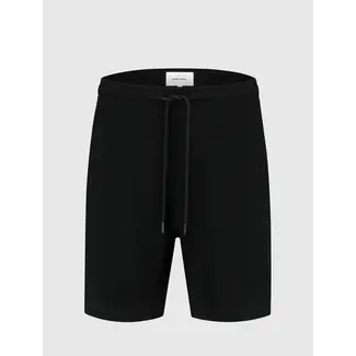 PURE PATH WAFFLE STRUCTURE SHORTS BLACK