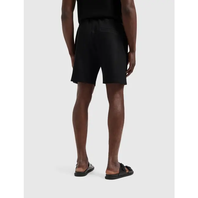 PURE PATH WAFFLE STRUCTURE SHORTS BLACK