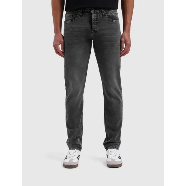 PURE PATH THE RYAN SLIM FIT JEANS DENIM DARK GREY
