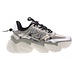 STEVE MADDEN SPECTATOR SNEAKER PEW/GLD
