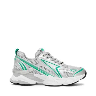 STEVE MADDEN SPEEDSTER-E SNEAKER GREEN MULTI