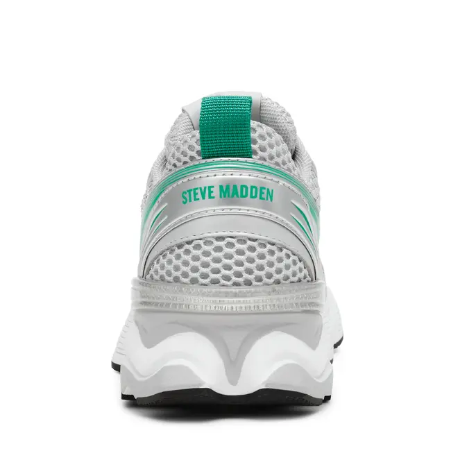 STEVE MADDEN SPEEDSTER-E SNEAKER GREEN MULTI