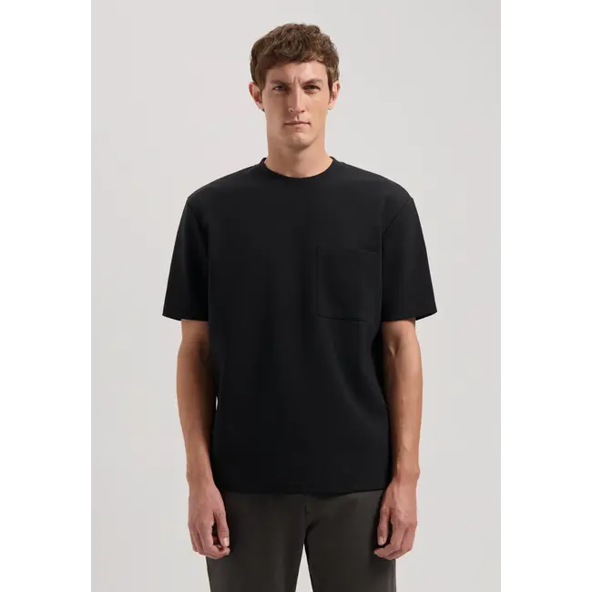 Dstrezzed EBBE T-SHIRT BOXY FIT BLACK