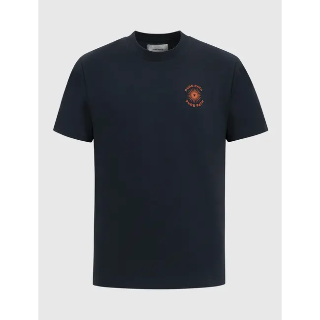 PURE PATH DESERT JOURNEY T-SHIRT NAVY