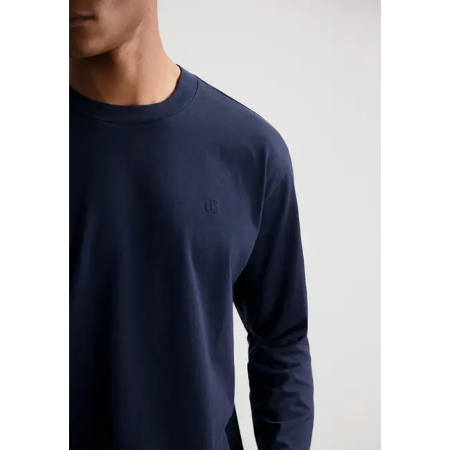 Dstrezzed COLLIN LS TEE DARK BLUE