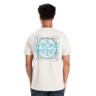 WRONG FRIENDS VARNA T-SHIRT - LIGHT GREY